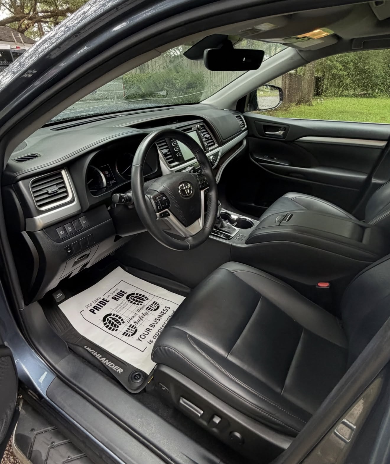 Detailed Toyota interior